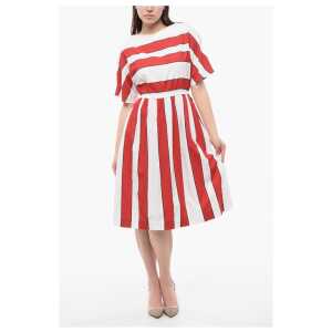Woolrich Striped SCULLY Sleeveless Dress