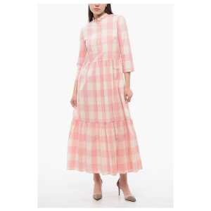 Woolrich Checkered Long Dress