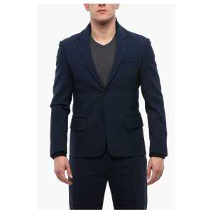 Off-White Tech Wool HYBRID Blazer with Bomber Details