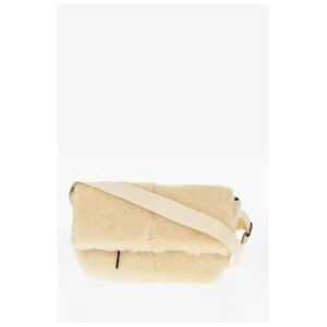 Jil Sander Shearling UTILITY Crossbody Bag