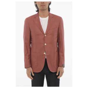 Corneliani Cashmere and Silk Side Vents Notch Lapel SARTORIA 3-Button B