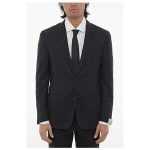 Corneliani Side Vents Notch Lapel GATE 2-Button Blazer
