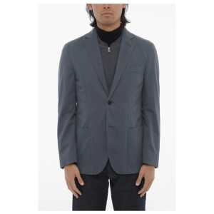 Corneliani ID Wool Blend Blazer with Removable Chest Piece