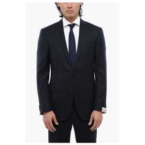 Corneliani Notch Lapel ACADEMY Virgin Wool Blazer