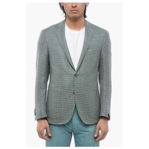 Corneliani Jacquard Wool Blend CERIM ACADEMY Unlined Blazer