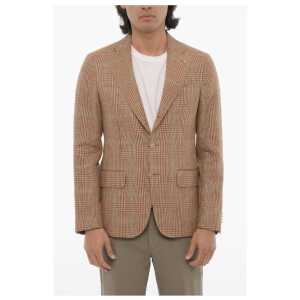 Corneliani CC COLLECTION Half-lined RETAILORED Suit with Check Pattern