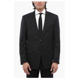 Corneliani Wool MANTUA Blazer with Flap Pockets