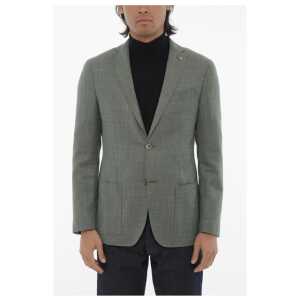 Corneliani CC COLLECTION Side Vents Notch Lapel RIGHT 2-Button Blazer