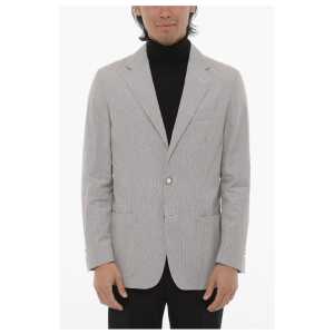 Corneliani ID Side Vents Notch Lapel IDENTITY 2-Button Blazer
