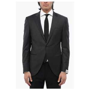 Corneliani Peak Lapel ACADEMY Virgin Wool Blazer