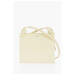 Jil Sander 3-Compartment Leather Crossbody Bag with Ajustable Shoulder