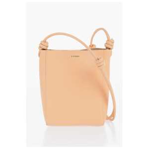 Jil Sander Leather GIRO Crossbody Bag with Adjustable Shoulder Strap
