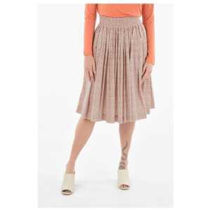Woolrich Patterned Flared Skirt