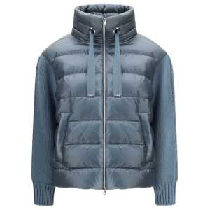 Herno Down Jacket with wool sleeves
