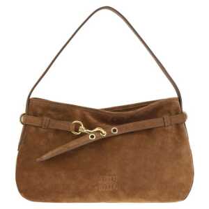 Miu Miu Aventure Suede Shoulder Bag
