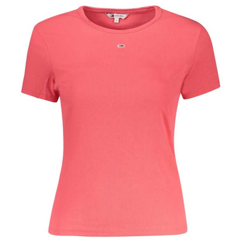 Tommy Hilfiger Pink Cotton Tops &amp; T-Shirt, theFeinheit