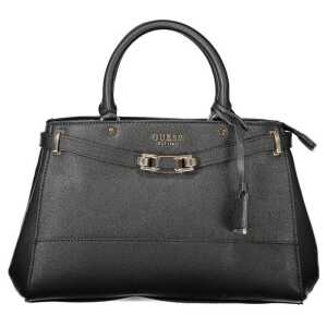 Guess Jeans Black Polyethylene Handbag