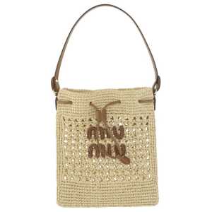 Miu Miu Raffia Handbag