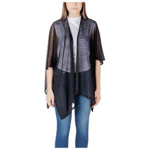 Liu Jo Black Polyacrylic Jackets & Coat