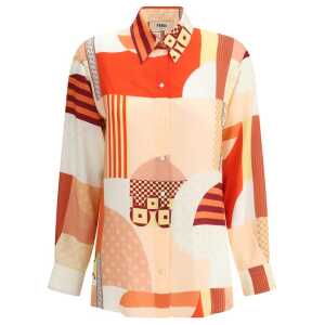 Fendi Patchwork Shirt