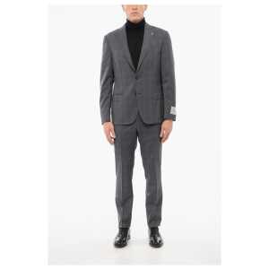 Corneliani CC COLLECTION District Check RIGHT Virgin Wool Suit