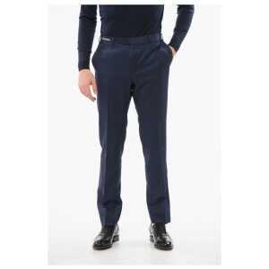 Corneliani Virgin Wool Pleated Pants