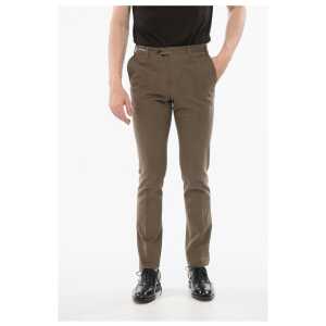 Corneliani Twill Cotton Blend Chinos Pants