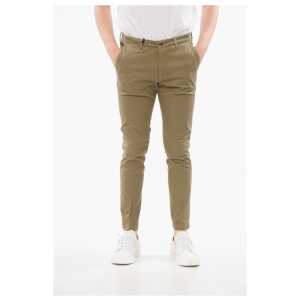 Corneliani CC COLLECTION Stretch Cotton Chinos Pants