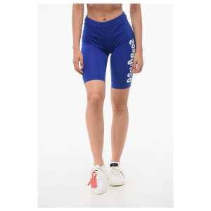 Dsquared² Cotton Stretch Cycling Shorts with Side Logo