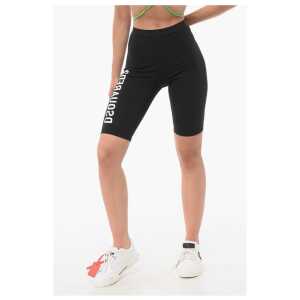 Dsquared² Cotton Stretch Cycling Shorts with Side Logo