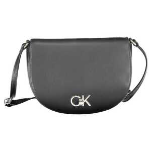 Calvin Klein Black Polyester Handbag