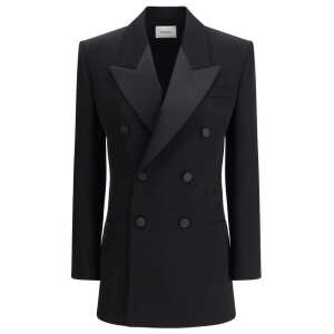 Saint Laurent Double-breasted Blazer Dress