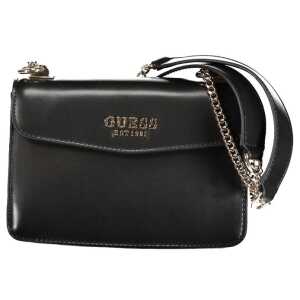 Guess Jeans Black Polyethylene Handbag