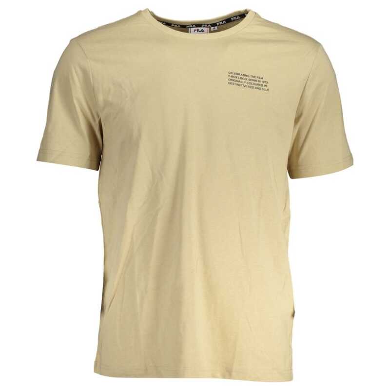 Fila Beige Cotton T-Shirt, theFeinheit