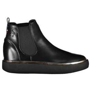U.S. POLO ASSN. Black Polyester Boot