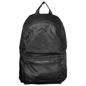 Tommy Hilfiger Black Polyester Backpack