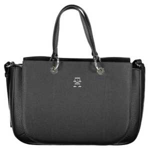 Tommy Hilfiger Black Polyethylene Handbag