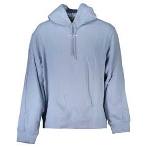 Calvin Klein Blue Cotton Sweater