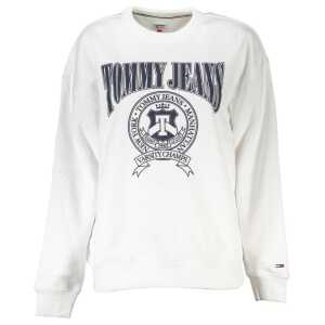 Tommy Hilfiger White Cotton Sweater