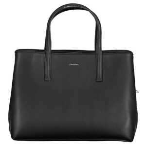 Calvin Klein Black Polyester Handbag