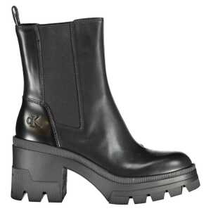 Calvin Klein Black Polyester Boot