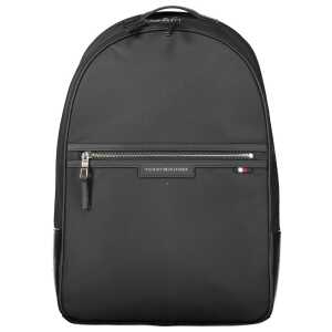 Tommy Hilfiger Black Polyester Backpack