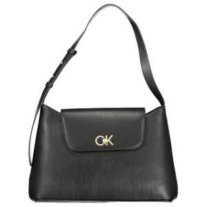 Calvin Klein Black Polyester Handbag