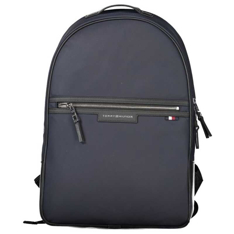 Tommy Hilfiger Blue Polyester Backpack, theFeinheit