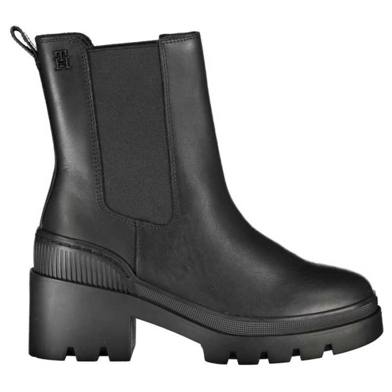 Tommy Hilfiger Black Polyester Boot, theFeinheit