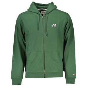 Tommy Hilfiger Green Cotton Sweater