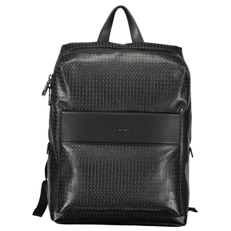 Calvin Klein Black Polyester Backpack, theFeinheit