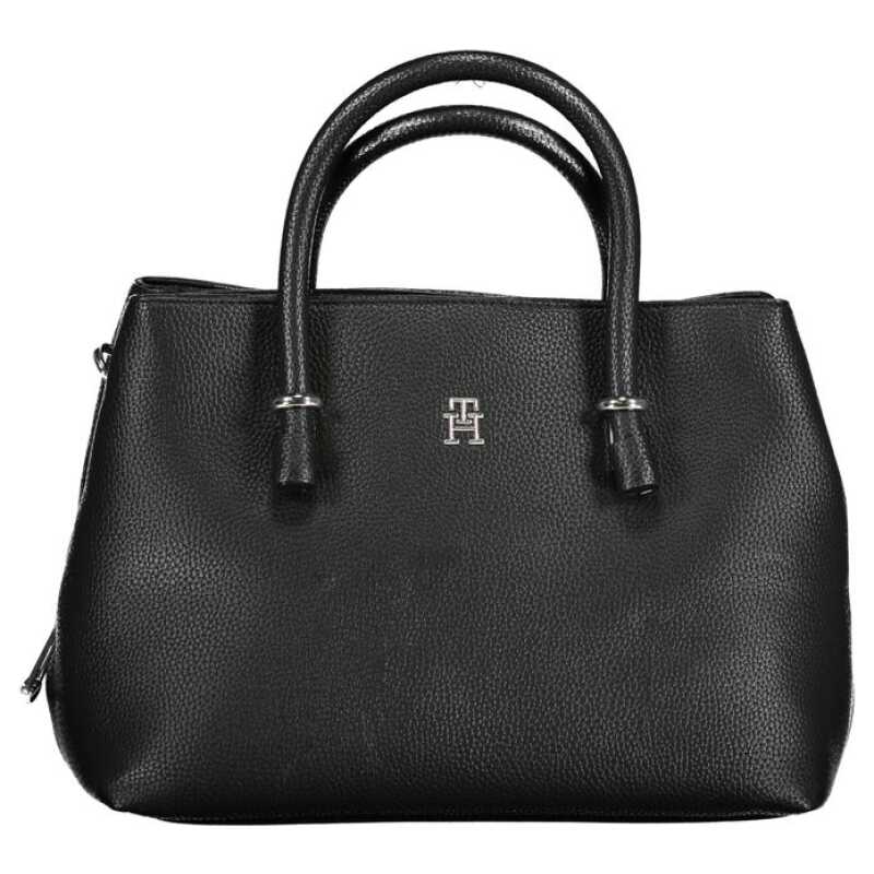 Tommy Hilfiger Black Polyethylene Handbag, theFeinheit