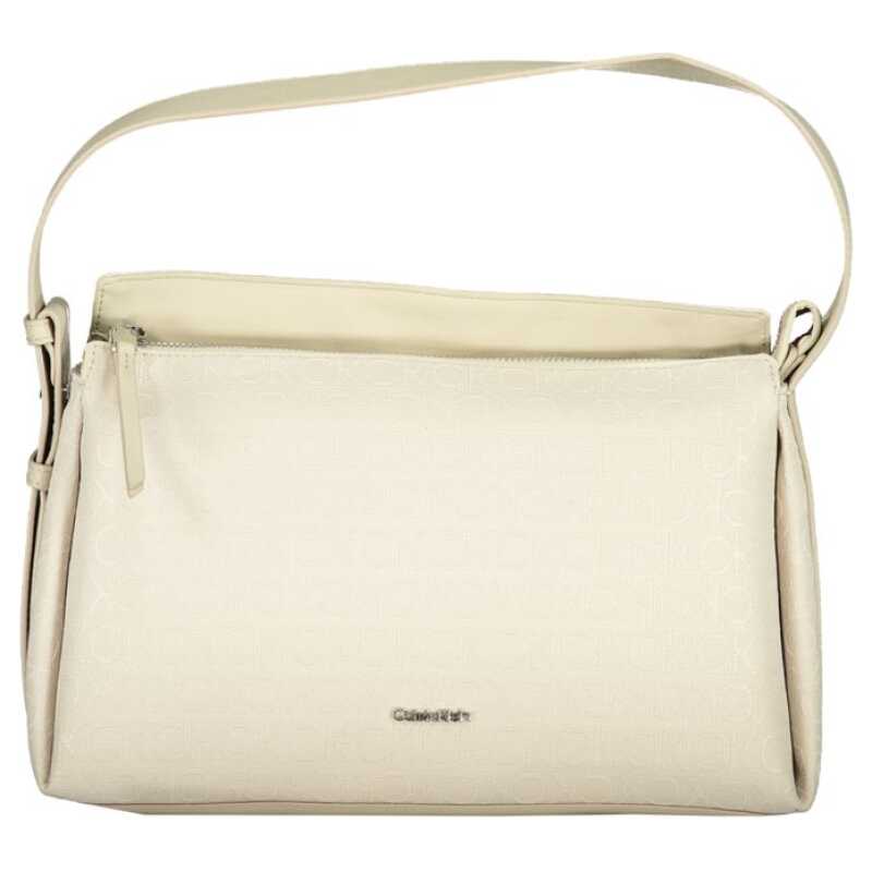 Calvin Klein Beige Polyester Handbag, theFeinheit