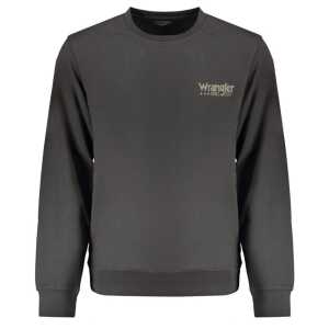 Wrangler Black Cotton Sweater